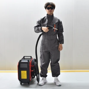 Portable1500W 2000W 2500W Handheld 4 In 1 Fiber Laser Welding Machine For Aluminum And Stainless Steel Carbon Steel Metal