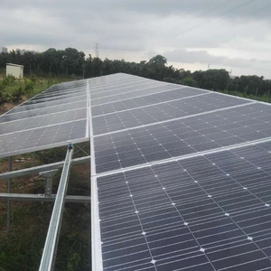 solar Generating System For Hydro Powerplant Workshop Roof Newly Devleloped With Renewable Energy In Year 2021
