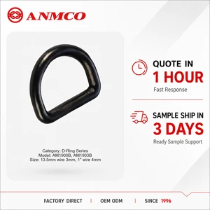 Buckle Manufacturer Pom Black 20mm 25mm 32mm 38mm Double D Ring Buckle for Sports Travel Bag