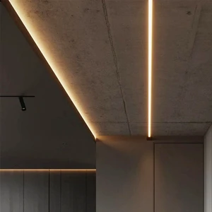 In Stock Spatial Concept 4M 5M 6M 8M 10M 20M 30M Skyline Linear Stainless Steel Strip Light for Home Office
