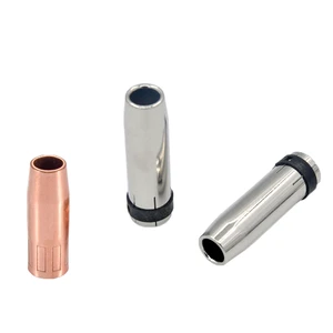 China Factory Wholesale Copper 15AK 24kd 36KD Mig Welding Gun Nozzle Mig Welding Gas Nozzle for Mig Welding