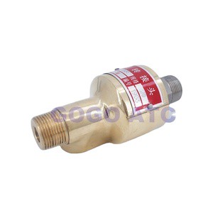 GOGOATC GOGOATC Two-way Left/Right-hand Thread Steam Rotary Joint Cooling Water System Rotating Connector 1 Inch-3/8 Inch Brass Swivel Fitting