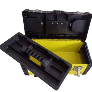 Large Capacity Iron Tool Box for Efficient Storage of Various Tools