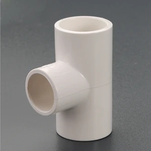 Production of High-quality Customizable PVC Pipe Fittings and Tee Fittings Plastic Pipe Pvc Pipe Fittings