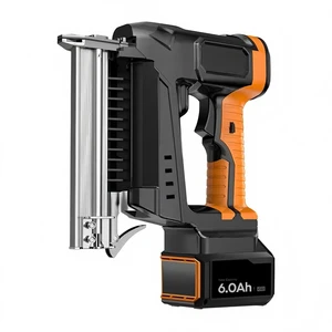 Industrial Electric Nail Gun Household Rechargeable Stainless Steel Brad Nail Gun Nailing Nail Shooter for Woodworking