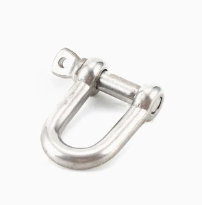 Industrial Grade M8 Plain Hex Titanium Stainless Steel Shackle