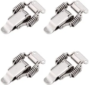 Wholesale And Direct Supply Universal Stainless Steel Spring Toggle Clamp Latch Duckbill Metal Wooden Box Toggle Clamp Latch