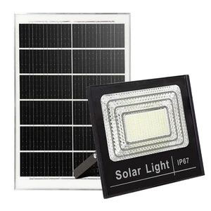 Solar-powered Home Outdoor Courtyard Street Light High-Power LED Floodlight-Ultra-Bright Waterproof IP65 Rated RoHS Certified