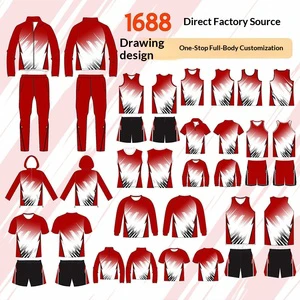 Football Jersey Long Sleeve Set Custom 3D Digital Printing Quick-Drying Breathable Unisex Adult Autumn Winter Outdoor Sports