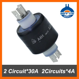Mercury Slip Rings A4H 2Circuit 30A.2Circuits 4A Rotating connector Armature 4 Poles