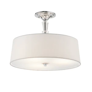 MODERN CEILING LAMP CRYSTAL RETRO FABRIC FLUSH MOUNTED KITCHEN CEILING LIGHTS DECORATIVE CEILING LAMPS