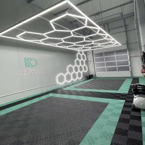 Etop Best Auto Detailing Supplies for House Garage Cellular Light Garage and Commercial Systems Hex LED Light