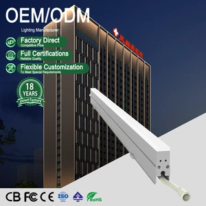 12W 15W LED Linear Light Aluminum Modern Adjustable Beam Angle 30/60/120 High CRI LED Linear Lights