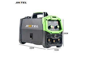 3-in-1 MIG-350 Portable No Gas Welder 350A with 60-350A Adjustable Range for Thin Sheet Metal, Thick Plates & Alloy Welding