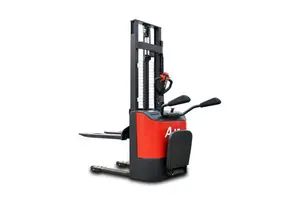 Electric Stacker Forklift New Lithium-Ion Compact High-Capacity (1.5-2 Ton) Standing Operation 1 Year Warranty Efficient