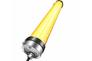 High Quality Commercial LED Tri-Proof Light IP69K Rated Low Energy 20W-40W-60W Champagne Finish Cellar Winery Parking Garage Use