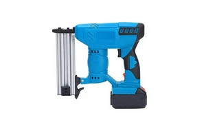 Factory Direct Supply Rechargeable Electric Nail Gun Dual-Use Carpentry Nailer Lithium-Ion Type Direct-Driving Cordless Nail