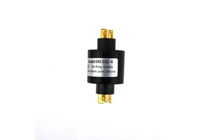 SRC032-4 32mm 14A PIN type golden plated rotary joint electrical connector slip ring