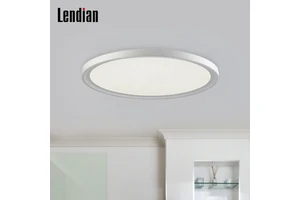Australian Approved Aluminum Circular Round Dali Lamp Painel De Led 40w 6000k Cct Adjustable Panel Flat Light For Ceiling