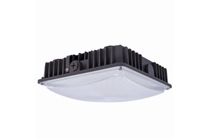 Gas Stations Storefronts 40W LED Security Basement Warehouse Parking Garage Low Bay Canopy Light