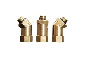 360 Degree Nozzle Head Rotating Pressure Washer Quick Connect Pivot Coupler