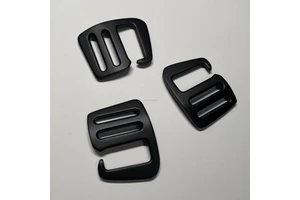 China Manufacturer Customized Matte Black G Buckle Bag Accessories G Buckle Black G Buckle