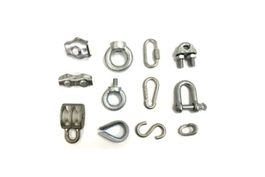 304 Stainless Steel Wire Rope Clamp Wire Rope Thimble Quick Link