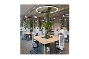 60W Dimmable LED Round Recessed/Suspended/Wall Mounting Led Linear Luminaires for Lobby,Hall