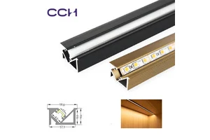 CCH U-groove Light for Jewelry Showcase Lighting, Groove Linear Light, Built-in Linear Light, Shelf Linear Light System