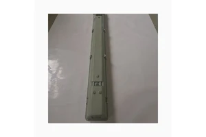 2ft 2x16W LED Tri-Proof Light Fixture ABS Base PC Cover Waterproof 600 Light with IP65 Rating