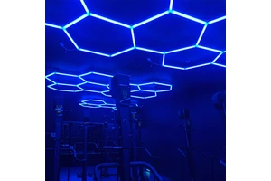 Contation High Quality DC12V Led Hexagons Rgb Light Honeycomb Shed Lighting Lights