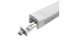 Multiple Link With Double Wiring Aluminum Tri-proof Light Led Tri-proof Light 40w Waterproof Linear Light