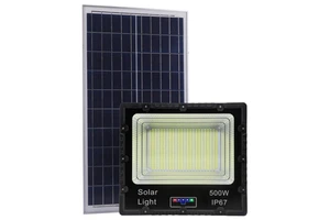Wholesale Outdoor IP67 Garden Security LED Flood Light 100W 200W 300W 400W 500W Solar Powered Energy Saving Solar Flood Light
