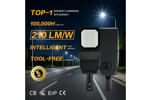 CE Certified LED Street Lamp With High Impact IK10 Protection