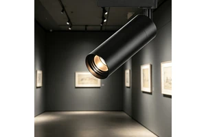 Professional Modern Aluminum Body LED Track Light Surface Mounted Track Rail Mounted Commercial Lighting Exhibition High Ra 97