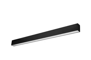 Surface Mounted Linear LED Light Plastic Construction 6500K Color Temperature 5-Year Warranty Project Installation Service