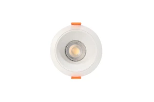 New Recessed LED Downlight White Black Round Anti-glare Multi-color Spot Light with MR16 GU10 Cut Hole 75mm Frame Fitting