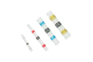 Shrink Tube Kit SST-120 Transparent Heat Shrink Sleeve Terminals and Fluxed Solder Terminal Set