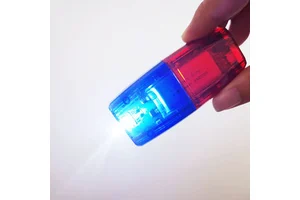 On-duty Security Patrol LED Multi-function Warning Lights PC Plastic Shoulder Lamp Red Blue Strobe Riding Flash Light Longju