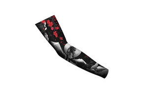 Unisex Digital Custom Logo Sport Arm Sleeves Sets Breathable Quick Dry Compression Wear for Unisex OEM Outdoor Use