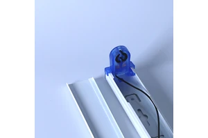 Durable Cost Single T8 Reflector PP Base Slim Design Light for African Trade Export Project Luminaire