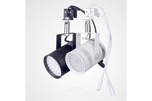 60W Hook Type 6000K Industrial Aluminum Commercial LED COB Track Lights for Myanmar Market Exhibition & Jewelry Lighting