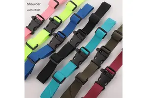 2.5cm Wide Children's School Bag Anti-slip Buckle Chest Strap Backpack Fixed Buckle Adjustable Release Buckle Sternum Strap
