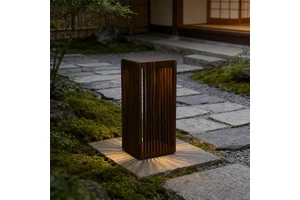 High Quality IP66 Solar Garden Lights 3500K (Warm White) Removable Outdoor Lamps with Dimmable Feature and 1-Year Warranty
