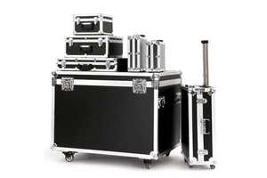 Custom Large Aluminum Flight Case Trunk Tool Box for Equipment Carrying