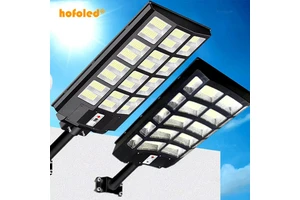 1000W 2000W 3000W 4000W Parking Lot Lighting Induction Sensor Led Flood Lamp All In One Integrated Solar Light Outdoor Street