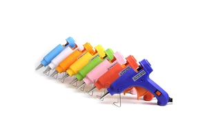 Hot Selling Colorful Hot Melt Glue Gun Single Temperature 1/4 in X 3 Glue Stick for DIY Handmade Beauty Sewing 1 Year Warranty