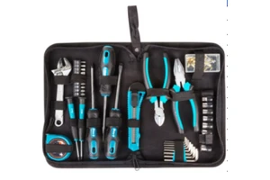Factory Wholesale 37pcs Hand Tool Set Vanadium Chrome Material House Tool Kit with Bag