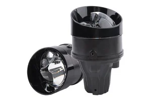Car Light Fog Light Biled Laser Projector Lens 41W LED Fog Lamp Biled Projector Lens Tricolors Laser High Low Beam