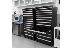 Rockshell OEM/ODM/OBM Tool Storage Cabinet 3.0mm Heavy Duty Rail Industrial Workspace Organization Solution for MRO Workshop